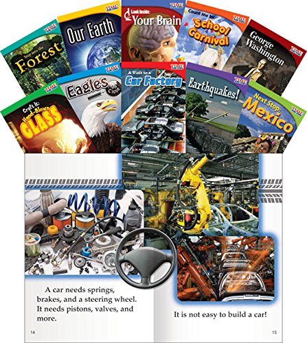 Teacher Created Materials - TIME for Kids Informational Text: Set 1 - 10 Book Set - Grade 2 - Guided Reading Level I - M
