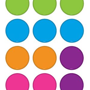Teacher Created Resources Bright Colors Circles Mini Accents (5113)