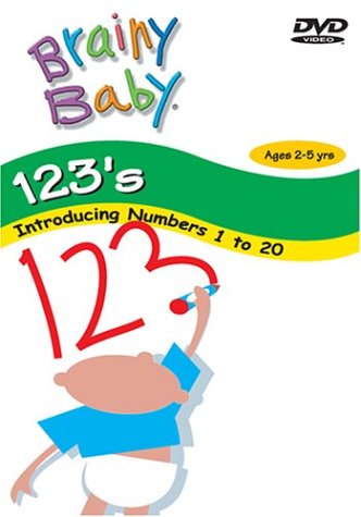 Brainy Baby Teach Your Child 123s DVD Numbers 1 to 20 Classic Edition