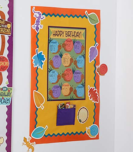 Carson Dellosa Colorful Leaves Cutouts, 36 Fall Cutouts for Bulletin Board and Classroom Décor, Multi-Color Leaf Classroom Cut-Outs, Seasonal Cutouts for Classroom Fall Bulletin Board Decorations