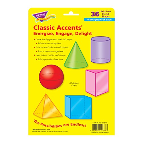 3-D Shapes Classic Accents® Variety Pack