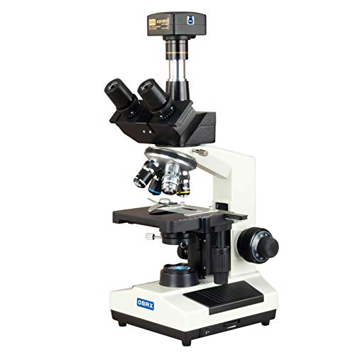 OMAX 40X-2500X Super Speed USB3 18MP Digital Darkfield Trinocular LED Lab Microscope for Live Blood