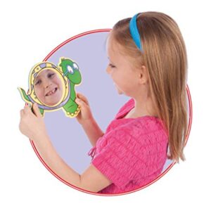 Super Duper Publications | Animal Foam Mirrors Therapy Tool (4 Pack) | Educational Learning Resource for Children