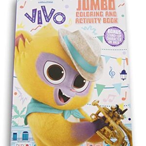 Coloring Books Vivo Coloring and Activity Book with Bonus Stand-Up Character on Back - 80 Pages
