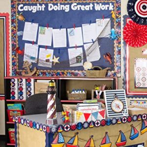 Teacher Created Resources Anchors Straight Border Trim (5476)
