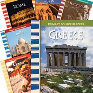 Teacher Created Materials - Primary Source Readers: First Civilizations - 6 Book Set - Grades 4-8 - Guided Reading Level O - Q