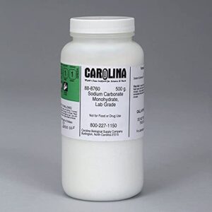 sodium carbonate, monohydrate, granular, laboratory grade, 500 g