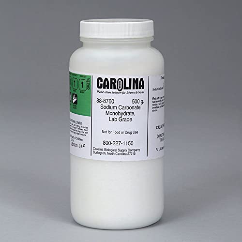 Sodium Carbonate, Monohydrate, Granular, Laboratory Grade, 500 g