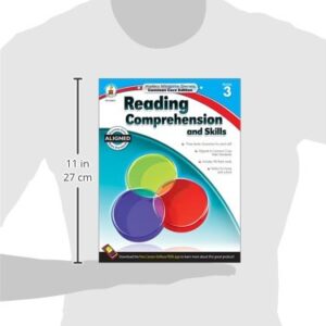 Carson-Dellosa Kelley Wingate Series Reading Comprehension and Skills Book - Common Core Edition, Grade 3, Ages 8 - 9