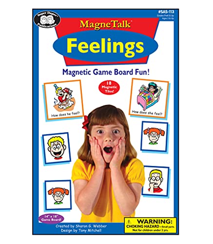 Super Duper Publications | Magnetic Feelings Board Game | Educational Learning Resource for Children