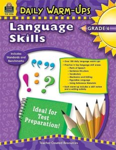 daily warm-ups: language skills grade 6: language skills grade 6