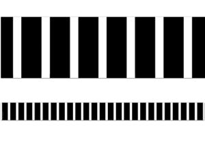 teacher created resources black and white vertical stripes straight border trim