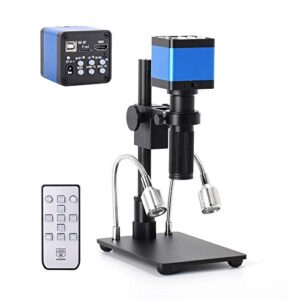 hayear full set 16mp full hd 1080p 60fps hdmi usb output industry c-mount microscope video camera with 150x zoom lens