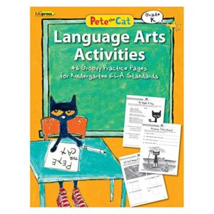 Teacher Created Resources Pete The Cat Language Arts Workbook