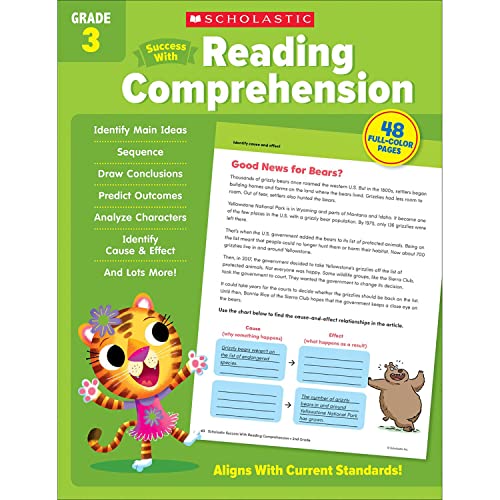 Scholastic Teacher Resources Scholastic Third Grade Success Workbooks, 4 Book Set