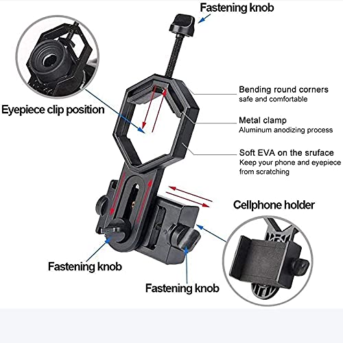 SVBONY SV501P Telescope,70mm Aperture 400mm AZ Mount RefractorTelescope for Kids Beginners Travel with Backpack, Phone Adapter and Barlow Lens