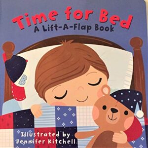 time for bed a lift-a-flap hardcover board book