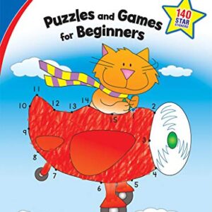 Puzzles and Games for Beginners, Grade K (Home Workbooks)