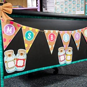 Teacher Created Resources Shabby Chic Pennants (77170)