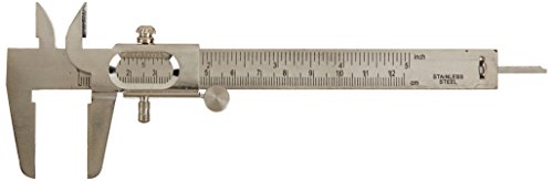 United Scientific VCB001 Brass Vernier Caliper, 140mm Capacity