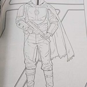 The Mandalorian ''Mando and The Child'' Colortivity Coloring and Activity Book - 80 Pages