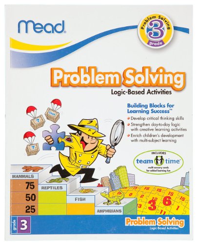 Mead 3rd Grade Problem Solving Workbook, 10 x 8-Inches, 96 Pages (48032)