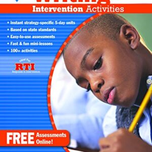 Newmark Learning Grade 5 Everyday Writing Intervention Activity Aid (Eia)