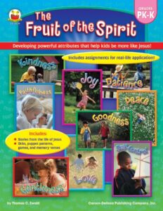fruit of the spirit, grades pk – k