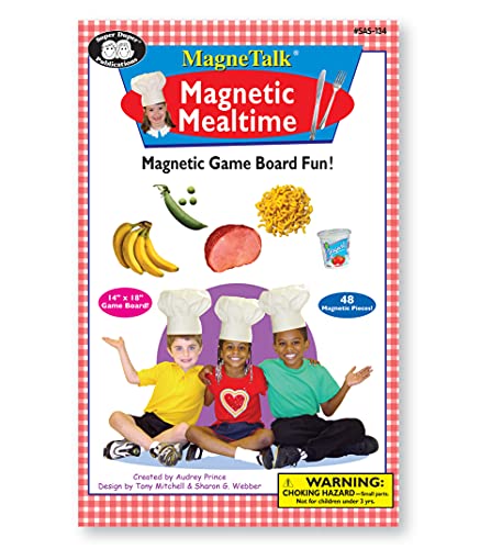 Super Duper Publications | Magnetic Mealtime Board Game | Educational Learning Resource for Children