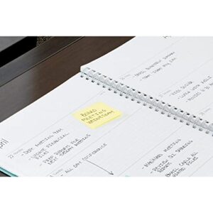 Post-it Mini Notes, 1.5x2 in, 12 Pads, America's #1 Favorite Sticky Notes, Canary Yellow, Clean Removal, Recyclable (653)