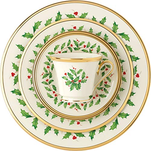 Lenox 146590600 Holiday 5-Piece Place Setting