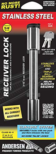 Rapid Hitch 3429 Keyed Locking Oversized Receiver Pin