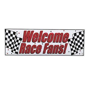 creative converting welcome race fans