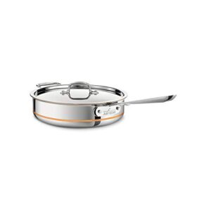 all-clad saute pan, 5-quart, stainless steel