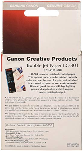 Canon BC-02 BLK Ink CART BJ-200 BJ-210 BJ-240 BJ-250