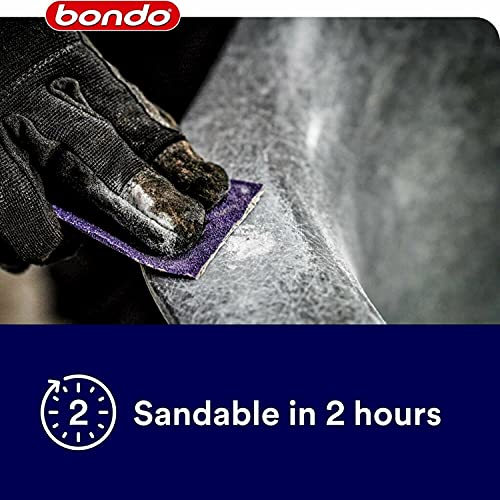 Bondo Fiberglass Resin, Interior and Exterior Home Use, 100% Waterproof, Strong, Durable, 20122, 28.8 fl oz Can