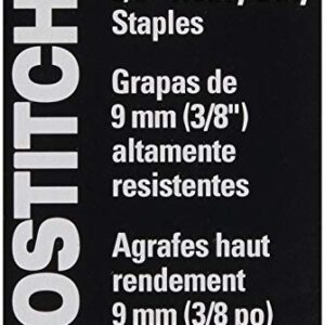 Bostitch Heavy Duty Premium Staples, 25-55 Sheets, 0.375 Inch Leg, 5,000 Per Box (SB353/8-5M)