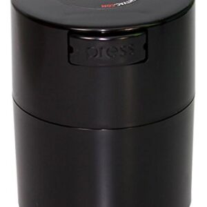 Tightpac America, Inc. Vacuum Sealed airtight containers.29-Liter to 2.35-Liter, Black, 4 Piece