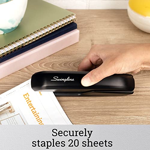 Swingline Stapler Value Pack, Heavy Duty Stapler for Office Desktop or Home Office Supplies, 20 Sheet Capacity, Includes Staples & Stapler Remover (54551)