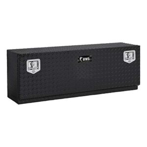 uws tbts-60-blk topsider black aluminum one door toolbox