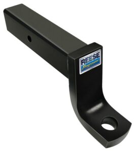 reese 7028200 class v heavy duty ball mount ,13,000 lbs. capacity, fits 2-1/2 inches receiver, 5 inch drop, black