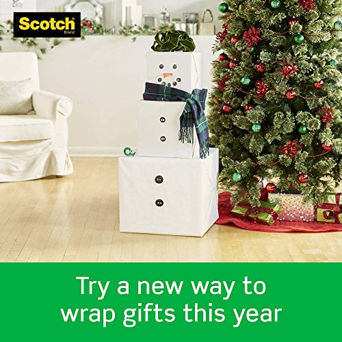 Scotch Magic Tape, 6 Rolls, Great for Gift Wrapping, Numerous Applications, Invisible, Engineered for Repairing, 3/4 x 1000 Inches, Boxed (810K6)