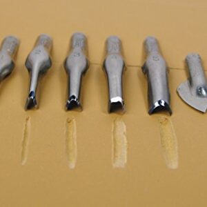 Speedball Linoleum Cutter Kit Assortment #1 - Linocut Carving Tools for Block Printing, Includes 5 Blades