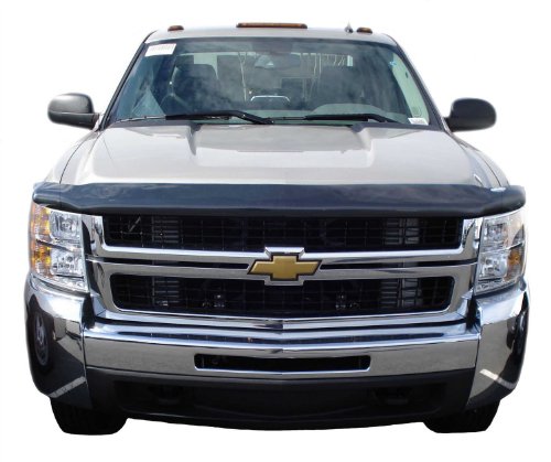 Auto Ventshade AVS 21154 Hoodflector Dark Smoke Hood Shield for 2006 Chevrolet Silverado 1500, 2005-2006 Silverado 2500HD & 3500