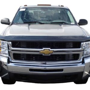 Auto Ventshade AVS 21154 Hoodflector Dark Smoke Hood Shield for 2006 Chevrolet Silverado 1500, 2005-2006 Silverado 2500HD & 3500