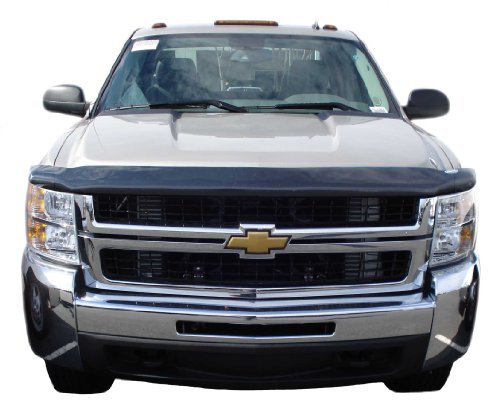 Auto Ventshade AVS 21154 Hoodflector Dark Smoke Hood Shield for 2006 Chevrolet Silverado 1500, 2005-2006 Silverado 2500HD & 3500