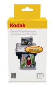 kodak color cartridge & photo paper kit / ph-160 /
