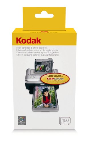 Kodak Color Cartridge & Photo Paper Kit / PH-160 /