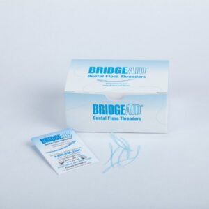 floss aid tdps bridge aid dental floss threader (pack of 1000)