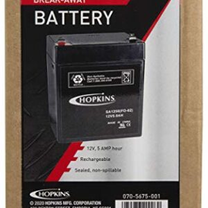 Hopkins 20008 12 Volt Rechargable Battery